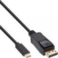 USB Type-C male to DisplayPort male (DP Alt Mode), 4K2K, black, 2m