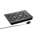 19 Inch built-in fan, 6x fan u. Network and Server Cabinets
