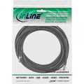 InLine Patch cable, Cat.6A, S/FTP, PE outdoor, black, 7,5m