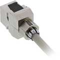 InLine® RJ45 Keystone Jack Snap-In module Cat.8.1