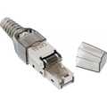 InLine RJ45 plug Cat.6A 500MHz, field-plug, shielded