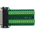 InLine D-Sub 25 terminal block, plug, 2-row, screw terminal