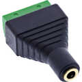 InLine 3.5mm jack socket 4-pin stereo/micro to terminal block