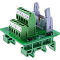 InLine IDC 10 socket to terminal block, 5-pin, on circuit board
