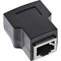 InLine® RJ45 socket to terminal block, 8-pin, push-in terminal