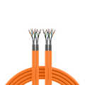 INFRALAN Cat.7 1000 AWG23, S/FTP 8P CPR Eca orange, 500m