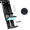 Universele smartphonehouder, set van 2, 4,7-6,9inch, 360graden draaibaar, zwart