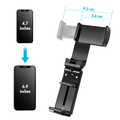 Universele smartphonehouder, set van 2, 4,7-6,9inch, 360graden draaibaar, zwart