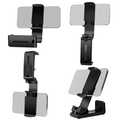 Universele smartphonehouder, set van 2, 4,7-6,9inch, 360graden draaibaar, zwart