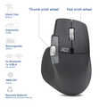 ACT Draadloze bluetooth muis met USB ontvanger zwart