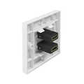 HDMI wall plate with coupler HDMI Female/Female, 2-ports, white
