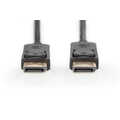 DisplayPort Connection Cable, Type DP M/M, 2.0m, w/interlock, UHD 4K, DP 1.2, bl