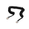 UAE connection cable, RJ10 M/M, 4.0m, CU, 4x7x0,12mm, flat, helic, bl