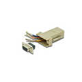 Adaptor, DB9, RJ45, Modular DB9 F, RJ45 F