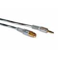 Stereo kabel 3,5mm plug Mâ†’F  5m