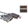 Verloop kabel DisplayPort male â€“ DVI male (0.50m)