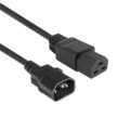 ACT Netsnoer C14 - C21 IEC60320 zwart 1 m