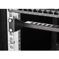 1U 19 inch metalen rail voor kabebinder voor server- en patchkasten