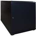 12U, 19Inch serverkast, glazen deur (BxDxH) 600x800x643mm