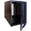 15U mini serverkast met geperforeerde deur 600x1000x860mm (BxDxH)