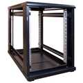 15U mini serverkast met geperforeerde deur 600x600x860mm (BxDxH)