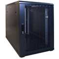 15U mini serverkast met geperforeerde deur 600x800x860mm (BxDxH)