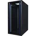 27U, 19Inch serverkast, glazen deur (BxDxH) 600x1000x1316mm