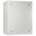 15U witte wandkast met glazen deur 600x450x770mm (BxDxH)