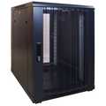 15U mini serverkast met geperforeerde deur 600x600x860mm (BxDxH)