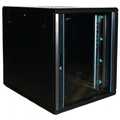 18U, 19Inch serverkast, glazen deur (BxDxH) 800x1000x916mm