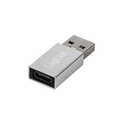 USB 3.2 Gen1 Type-C adapter, USB-A/M to USB-C/F, silver