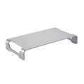 Aluminium tabletop monitor riser voor laptop en monitor