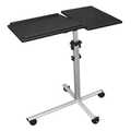 Projector/laptop trolley, height adjustable, tilt, 10 kg max.