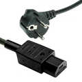 Voedingskabel IEC60320 C21 Female - Schuko CEE 7/4 Male 2m