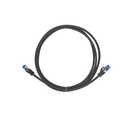 Patch cable Cat.6A S/FTP Ultraflex GHMT certified, black  1.0m