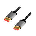 HDMI cable, A/M to A/M, 8K/60 Hz, alu, black/grey, 3 m