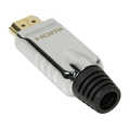 HDMI Connector for Self Assembling, A/M, metal, silver