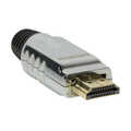 HDMI Connector for Self Assembling, A/M, metal, silver