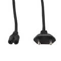 Voedingskabel,  netstekker naar Euro 8 socket, 10m