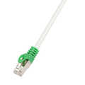 Patch Cable Cat.6 S/FTP - Crossover, grey  0.5m