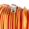 Cable drum, Cat.6A, S/FTP, orange, 90 m