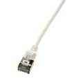 Slim CAT6A patchkabel U/FTP PIMF SlimLine wit 1,5m