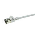 Slim CAT6A patchkabel U/FTP PIMF SlimLine grijs 0,5m