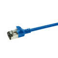 Slim CAT6A patchkabel U/FTP PIMF SlimLine blauw 3m