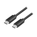 USB 3.2 Gen2x1 Cable, USB-C to USB-C, black, 1 m