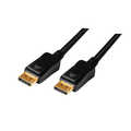 DisplayPort cable, DP/M to DP/M, 4K/60 Hz, amplifier, black, 15 m
