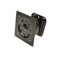 Monitor Arm, wall mount, 45ø swivel, 360ø Rotation Arm Length 80mm,max load 15kg