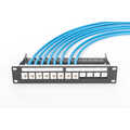 CAT 6A U-UTP installation cable, 500 MHz Dca (EN 50575), AWG 23/1, 305 m drum, Sx, blue