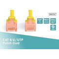 CAT 6 U-UTP patch cord, Cu, LSZH AWG 26/7, length 5 m, color yellow