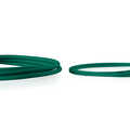 CAT 6 U-UTP slim patch cord, Cu, LSZH AWG 32/7, length 0.5 m, Green